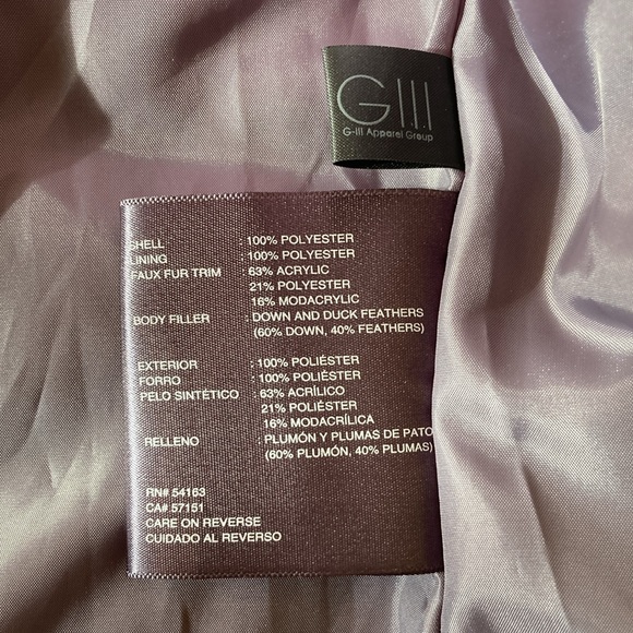 Kenneth Cole Reaction silver/gray winter coat - Picture 9 of 10